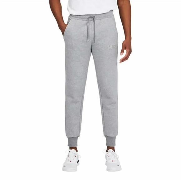 PUMA Men's Fleece Jogger Sweatpants X-Large Gray - Picture 1 of 8